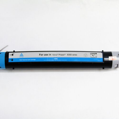 Remanufactured Xerox Phaser 6350 Hi Cap Cyan Toner 106R01144