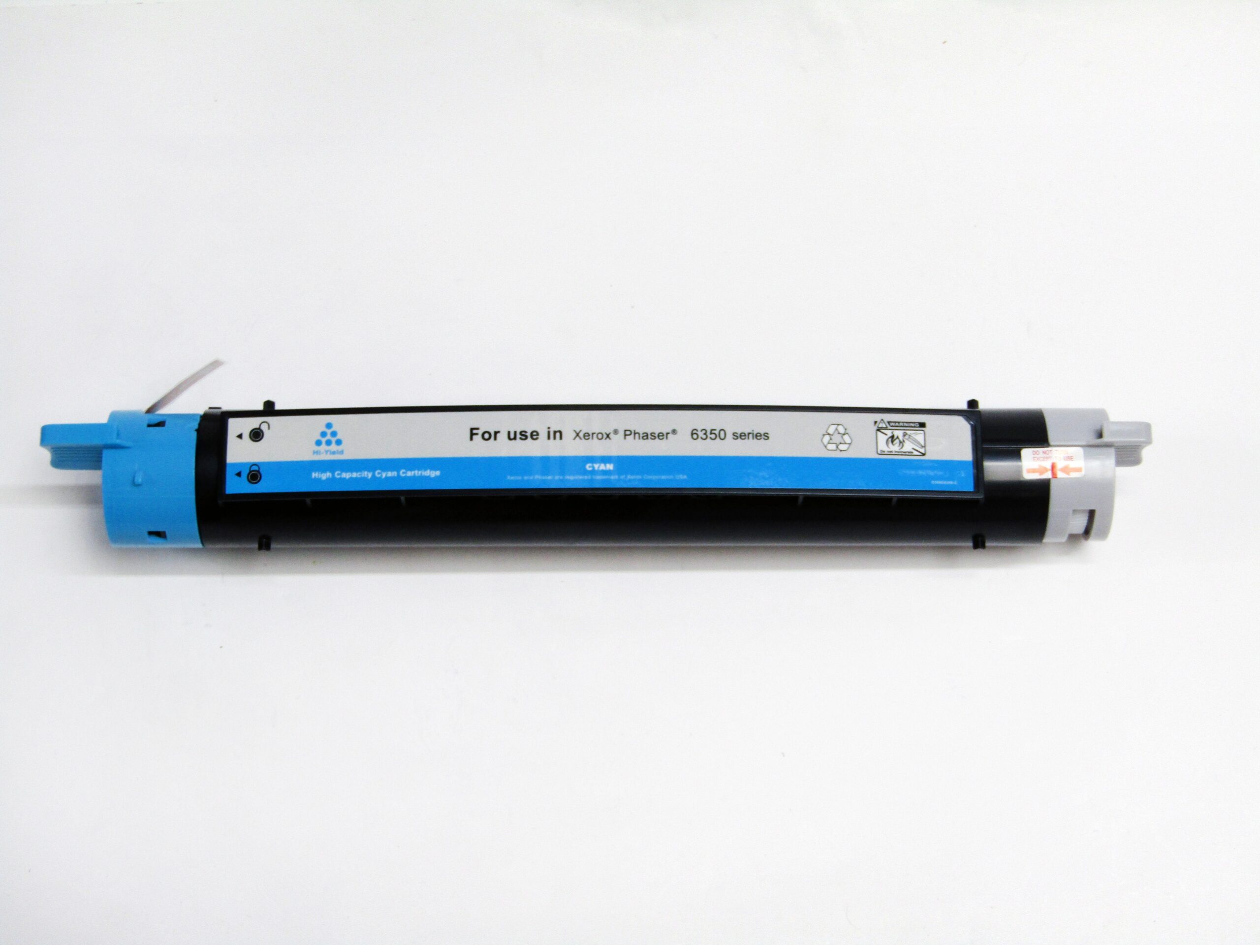 Remanufactured Xerox Phaser 6350 Hi Cap Cyan Toner 106R01144