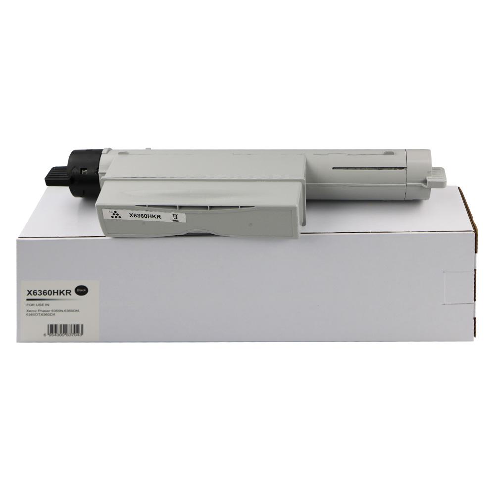 Remanufactured Xerox Phaser 6360 Black High Yield Toner 106R01221