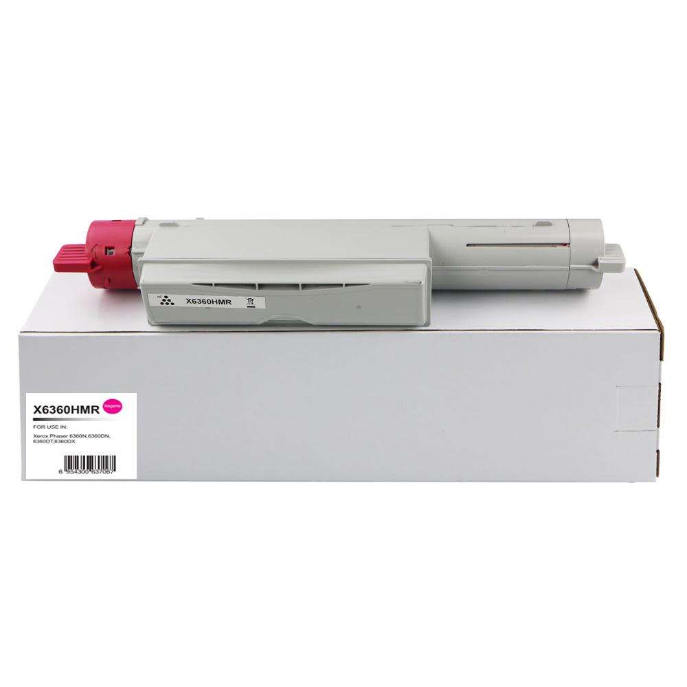 Remanufactured Xerox Phaser 6360 Magenta High Yield Toner 106R01219
