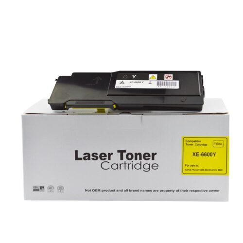 Compatible Xerox Phaser 6600 Hi Cap Yellow Toner 106R02231