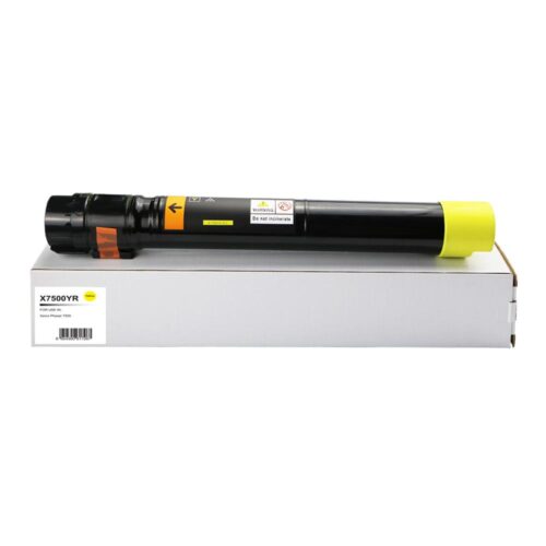 Remanufactured Xerox PHASER 7500 Yellow Toner 106R01438
