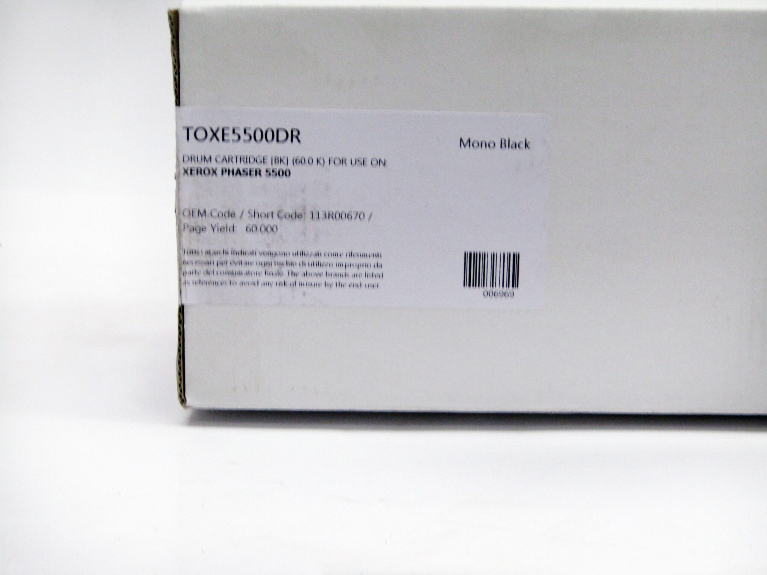 Remanufactured Xerox PHASER 5500 Drum 113R00670