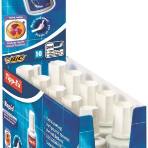 Tipp-Ex Rapid Fluid 20ml White Pack of 10