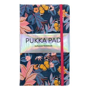 Pukka Bloom Softcover Pad Blue (Pack of 3)