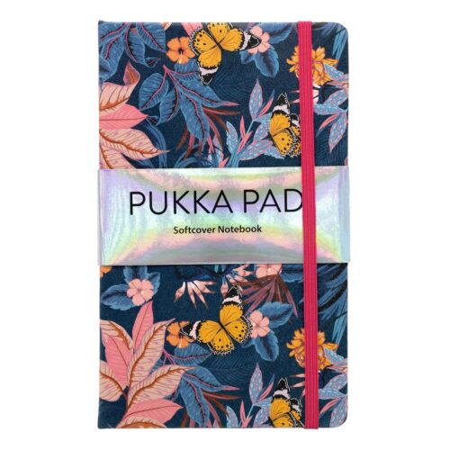 Pukka Bloom Softcover Pad Blue (Pack of 3)