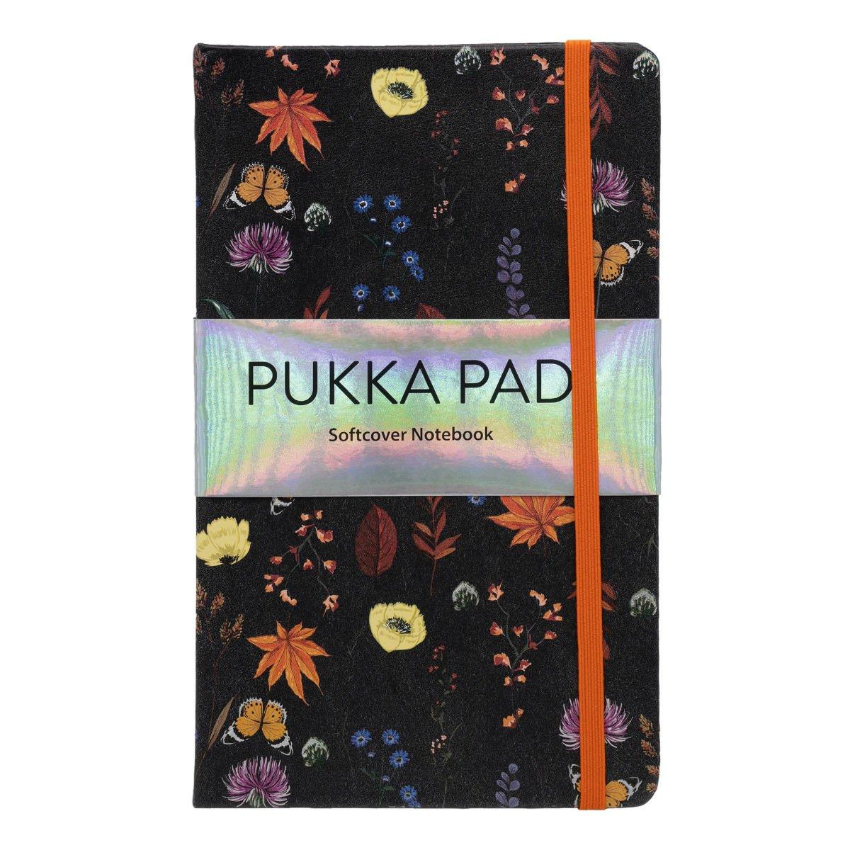 Pukka Bloom Softcover Pad Black (Pack of 3)