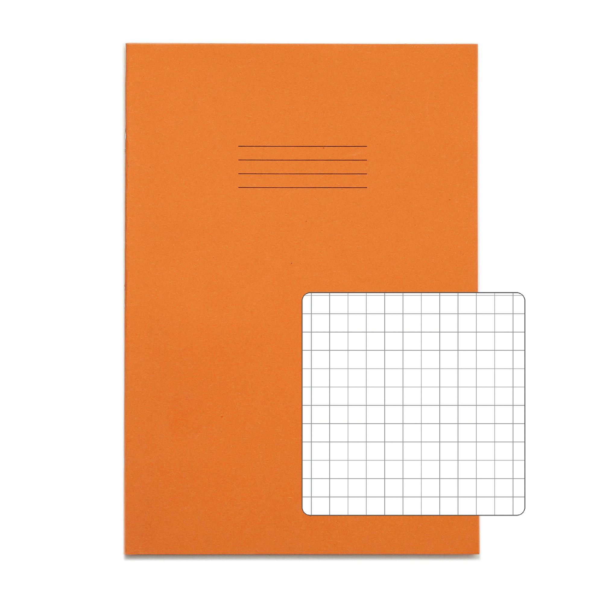RHINO A4 Exercise Book 64 Page Orange S7 (Pack of 50)