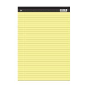 RHINO A4 Perforated Legal Pad 50 Leaf F8M (Pack of 10)