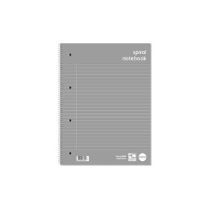 Rhino Everyday Ruled Margin Spiral Soft Cover Notebook 140 Pages A4 Pack of 5 - RSPN4