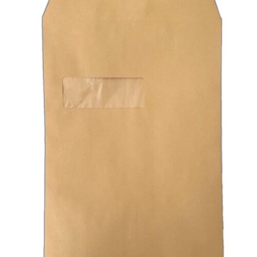 C4 Envelopes Window Self Seal 90gsm Manilla (Pack of 250)
