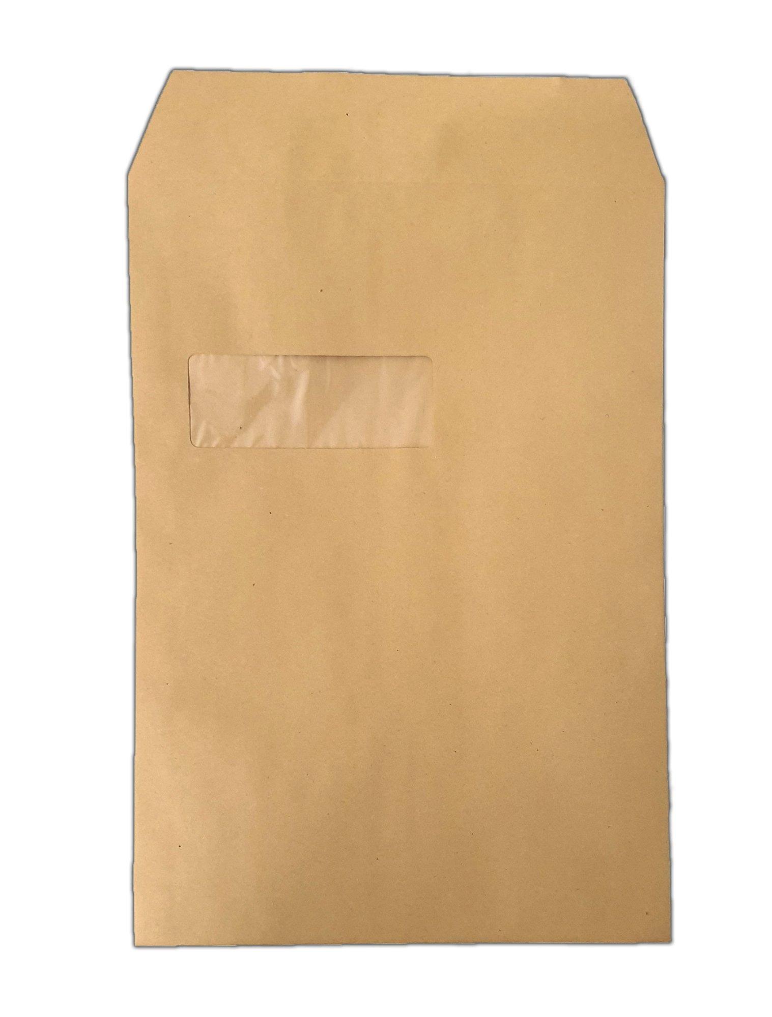 C4 Envelopes Window Self Seal 90gsm Manilla (Pack of 250)
