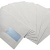 C5 Envelopes Window Self Seal 90gsm White (Pack of 500)