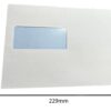 C5 Envelopes Window Self Seal 90gsm White (Pack of 500)