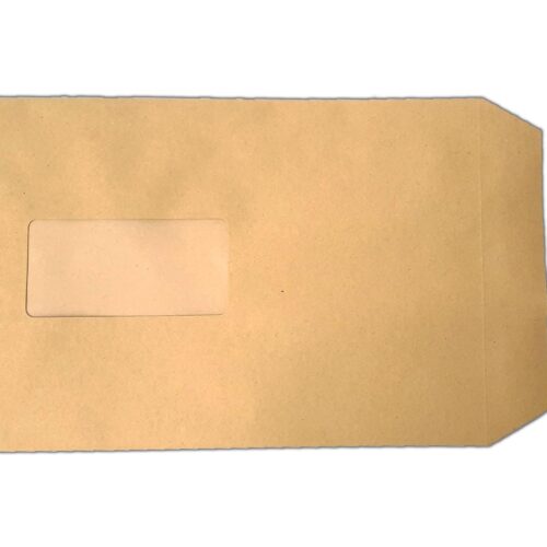 C5 Envelopes Window Self Seal 90gsm Manilla (Pack of 500)