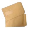 C5 Envelopes Window Self Seal 90gsm Manilla (Pack of 500)