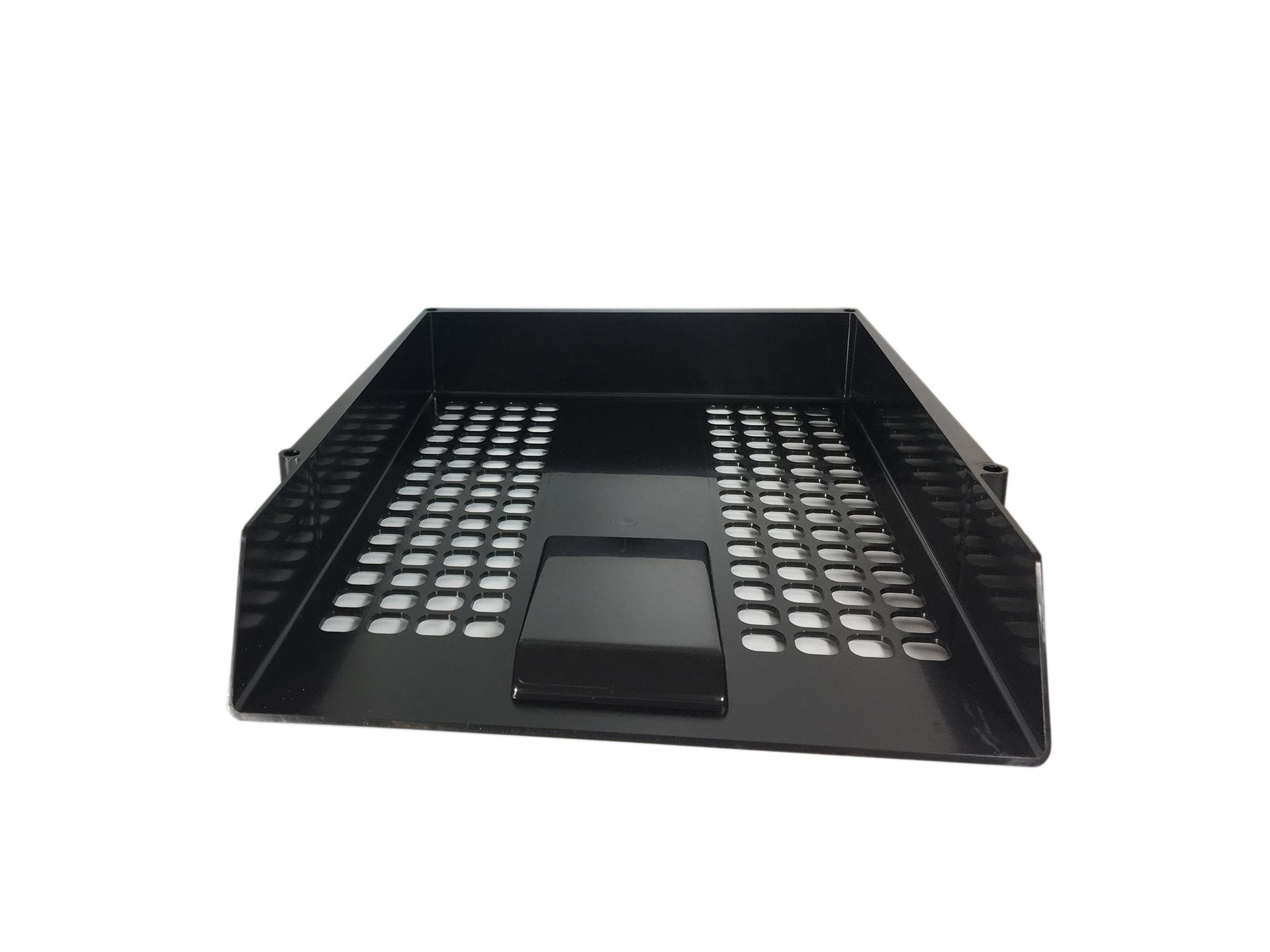 Deflecto Essentials Range Letter Tray - Black
