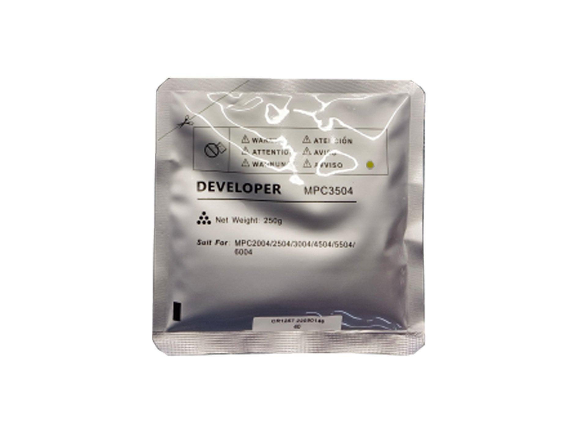 Compatible Ricoh MPC3504 Yellow Developer Bag