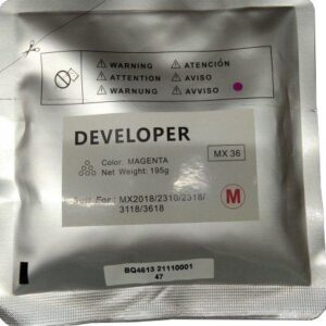 Compatible Sharp MX36 Magenta Developer Bag