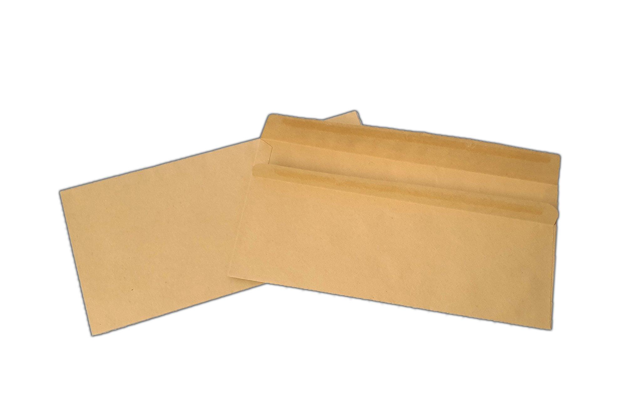 DL Envelopes Plain Self Seal 80gsm Manilla (Pack of 1000)