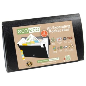 A6 50% Recycled 6 Pocket Expanding File (1)