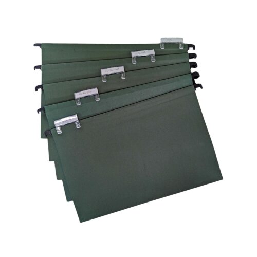 Suspension Files Foolscap Green - 10pk