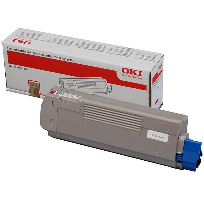Original OKI C610 44315306 Magenta 6000 Pages Original Toner