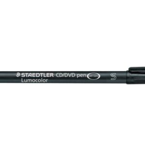 STAEDTLER Lumocolour CD/DVD Marker Black PK10