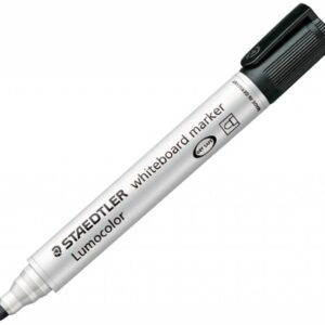 STAEDTLER Lumocolour Whiteboard Marker Black 351-9 PK10