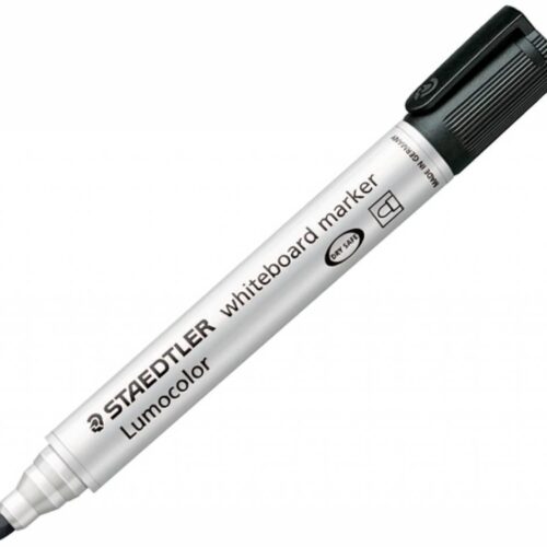 STAEDTLER Lumocolour Whiteboard Marker Black 351-9 PK10