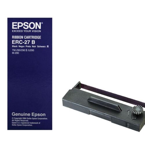 Original Epson ERC-27 Black Original Fabric Ribbon (C43S015366)
