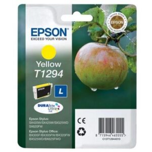 Original Epson T1294 High Capacity Yellow Ink Cartridge 515 pages 7ml C13T12944010 C13T12944012