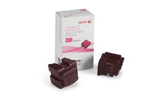 Original Xerox ColorQube 8570 / 8580 Magenta Solid Ink Sticks x 2 108R00932