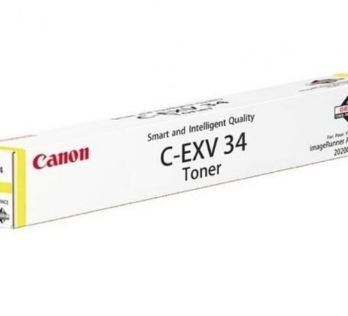 Original Canon CEXV34 Yellow Toner Ctg 3785B002AA