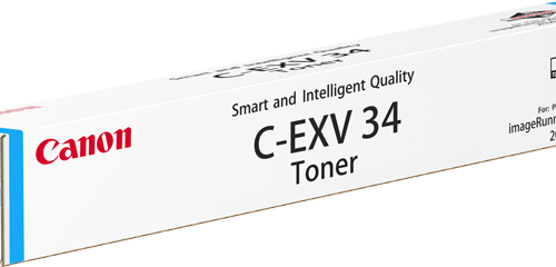 Original Canon CEXV34 Cyan Toner Ctg 3783B002AA