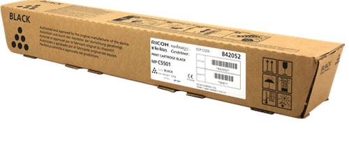 Original Ricoh MPC5501 Black Toner Ctg 842052