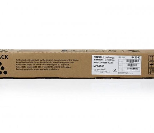 Original Ricoh MPC3001 Black Toner Ctg 842047 841424 841579