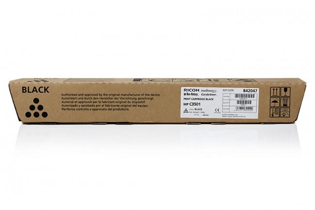 Original Ricoh MPC3001 Black Toner Ctg 842047 841424 841579