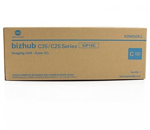 Original Konica Minolta Bizhub C25 IUP-14C Cyan 20000 Pages Original Drum