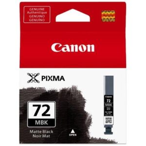 Original Canon 6402B001 PGI-72MBK Ink Cartridge Black Matt 1640 Photos 14ml