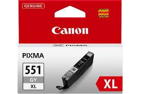 Original Canon CLI-551GYXL Grey High Capacity Ink Cartridge 6447B001