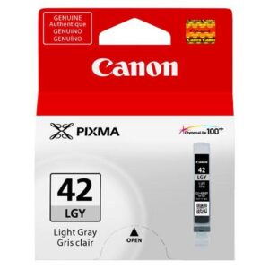 Original Canon 6391B001 (CLI-42LGY) Ink Cartridge Photo Grey 835 Photos 13ml