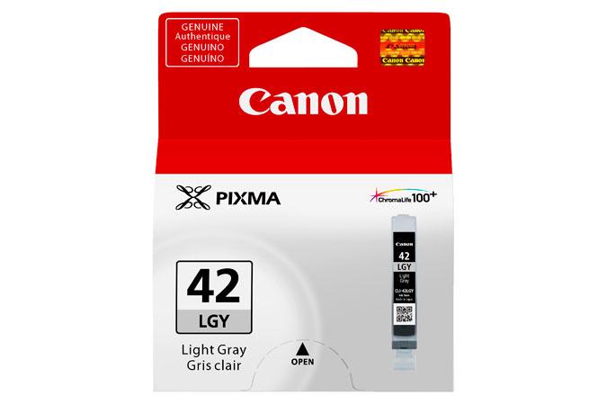 Original Canon 6391B001 (CLI-42LGY) Ink Cartridge Photo Grey 835 Photos 13ml