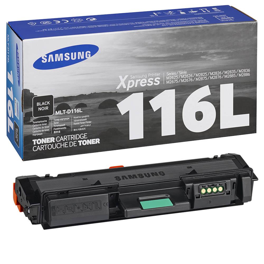 Original Samsung MLT-D116L SU828A Black 3000 Pages Original Toner