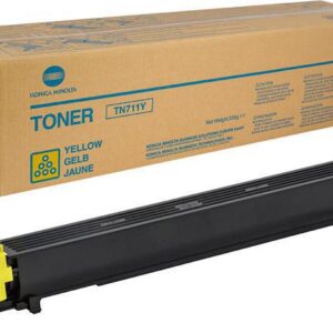 Original Konica Minolta A3VU250 TN711Y Yellow Toner