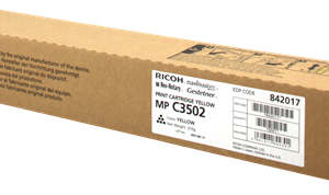 Original Ricoh MPC3502 Yellow Toner 842017 841740