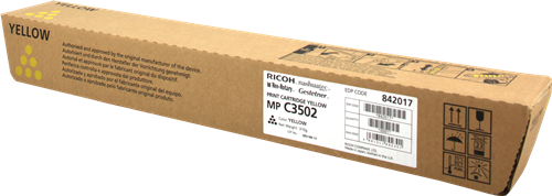 Original Ricoh MPC3502 Yellow Toner 842017 841740