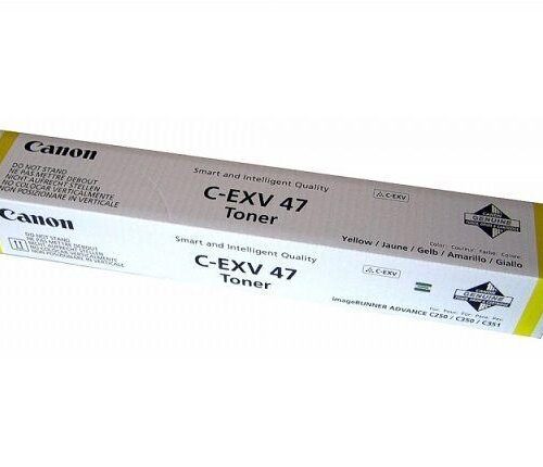 Original Canon CEXV47 Yellow Toner Ctg 8519B002AA