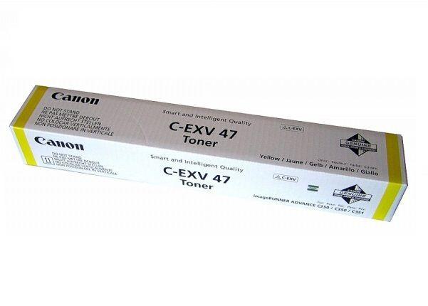 Original Canon CEXV47 Yellow Toner Ctg 8519B002AA