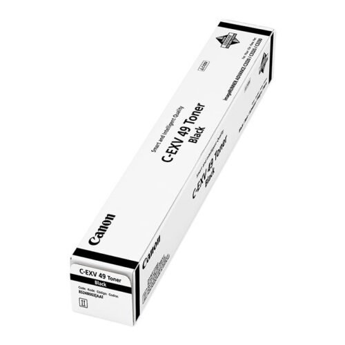 Original Canon 8524B002 C-EXV49BK Black 36000 Pages Original Toner